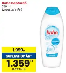 Spar Baba habfürdő ajánlat