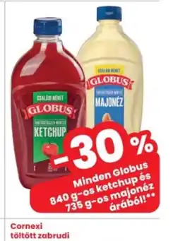 Interspar Globus Ketchup és Majonéz ajánlat