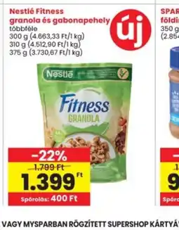 Interspar Nestlé Fitness ajánlat