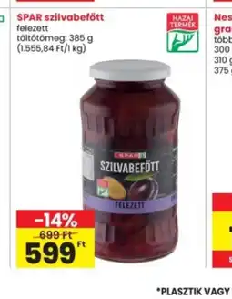 Interspar SPAR szilvabefőtt ajánlat