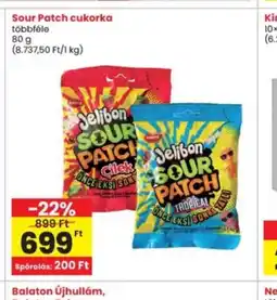 Interspar Sour Patch cukorka ajánlat