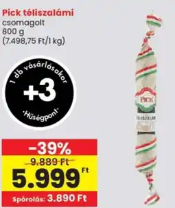 Spar Pick téliszalámi ajánlat