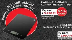 Spar Zwilling digitális konyhai mérleg ajánlat
