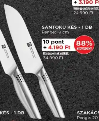 Spar Santoku kés ajánlat