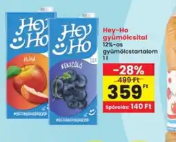 Interspar Hey-Ho gyümölcsital ajánlat