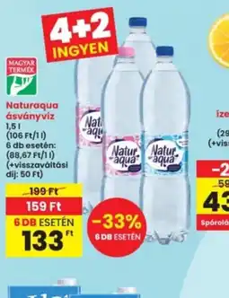 Interspar Naturaqua ásványvíz ajánlat