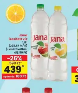 Interspar Jana ízesített víz ajánlat