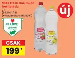Spar SPAR Fresh One Touch ízesített víz ajánlat