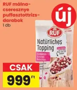 Spar RUF málna- cseresznye puffasztottrizs- darabok ajánlat