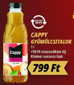 Príma Cappy gyümölcsitalok ajánlat