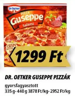 Príma Dr. Oetker Guseppe pizzák ajánlat