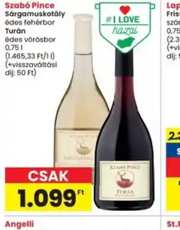 Interspar Szab Pince ajánlat