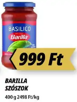 Príma Barilla szószok ajánlat