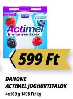 Príma Danone Actimel joghurtitalok ajánlat