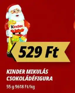 Príma Kinder mikulás csokoládéfigura ajánlat