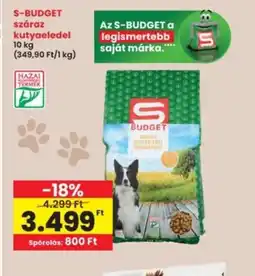 Interspar S-BUDGET száraz kutyaeledel ajánlat