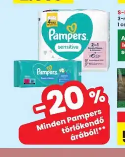 Interspar Pampers törlőkendő ajánlat