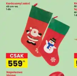 Interspar Karácsonyi zokni ajánlat