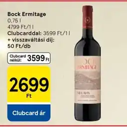 Tesco BOCK Ermitage ajánlat