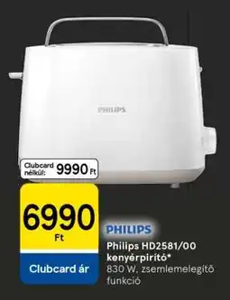 Tesco PHILIPS HD2581/00 kenyérpirító ajánlat