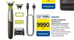 Tesco Philips OneBlade QP2734/23 elektromos borotva ajánlat
