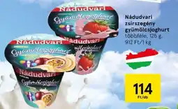 Tesco Nádudvari zsírszegény gyümölcsjoghurt ajánlat