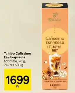 Tesco Tchibo Cafissimo Kávékapszula ajánlat