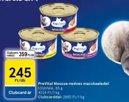 Tesco Prevital Mousse nedves macskaeledel ajánlat