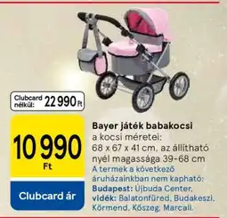 Tesco Bayer játék babakocsi ajánlat