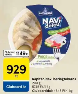 Tesco Kapitan Navi heringtekercs ajánlat