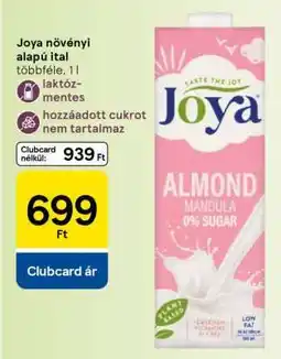 Tesco Joya növényi alapú ital ajánlat