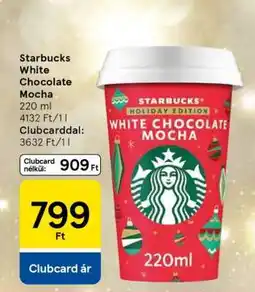 Tesco Starbucks White Chocolate Mocha ajánlat