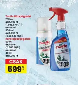 Interspar Turtle Wax zárolajoz jégold ajánlat