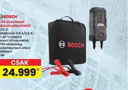 Interspar BOSCH C30 automata akkumulátortöltő ajánlat