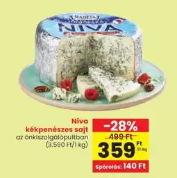 Spar Niva kékpenészes sajt ajánlat