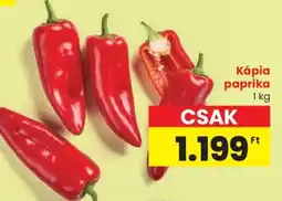 Spar Kápia paprika ajánlat