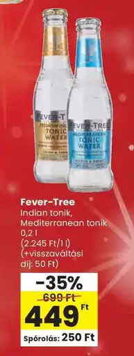 Spar Fever-Tree ajánlat