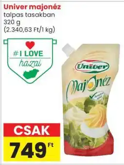 Spar UNIVER Majonéz ajánlat