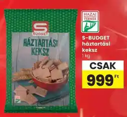 Spar S-BUDGET háztartási keksz ajánlat