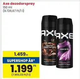 Spar Axe dezodorspray ajánlat
