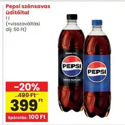 Spar Pepsi szénsavas üdítőital ajánlat