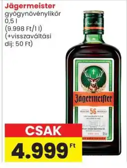 Spar Jägermeister ajánlat