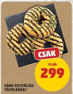 PENNY Fánk pisztáciás töltelékkel ajánlat