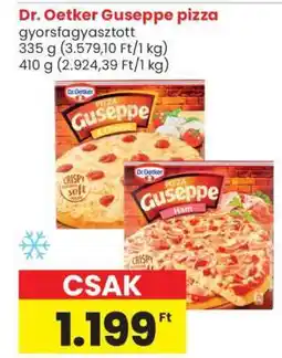 Spar DR. OETKER Guseppe pizza ajánlat