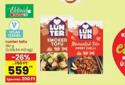 Spar Lunter Tofu ajánlat