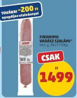 PENNY FINONIMO VADÁSZ SZALÁMI ajánlat
