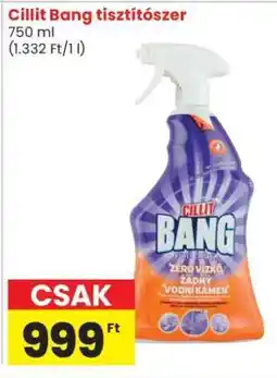 Spar Cillit Bang tisztítószer ajánlat