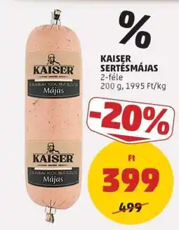 PENNY KAISER Sertésmájas ajánlat