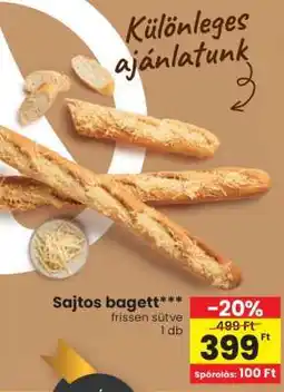 Spar Sajtos bagett ajánlat