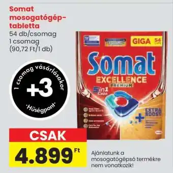 Spar Somat Mosogatógép Tabletta ajánlat